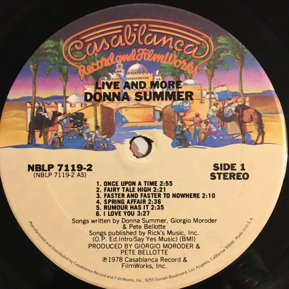 Donna Summer - “Live And More” Vinyl 2xLP - Picture 4 of 7